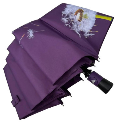 Зонт полуавтомат женский Toprain одуванчик фиолетовый Зонт полуавтомат женский Toprain одуванчик фиолетовый