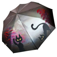Автоматична жіноча парасоля Frei Regen котики в подарунковій упаковці (Z03056-5) Автоматична жіноча парасоля Frei Regen котики в подарунковій упаковці (Z03056-5)