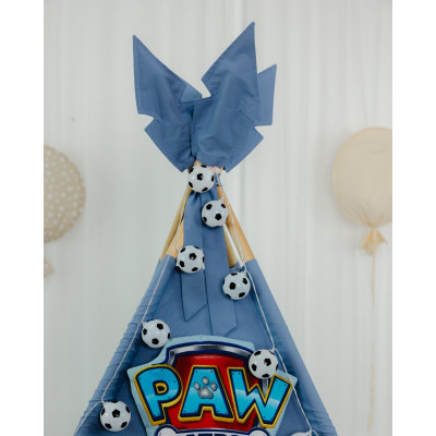Детский вигвам Paw Patrol с матрасом и подушками Детский вигвам Paw Patrol с матрасом и подушками