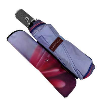 Парасолька жіноча Rain Flowers з хустинкою квіти (Z01030-4) Парасолька жіноча Rain Flowers з хустинкою квіти (Z01030-4)