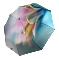 Женский зонтик автомат Rain Flowers с платком цветы (Z01030-6)
