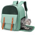 Рюкзак-переноска для кошек Taotaopets 32*39 cm зеленый MB