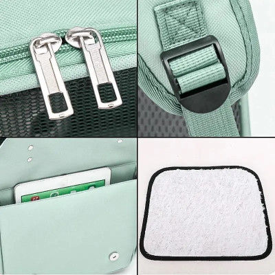 Рюкзак-переноска для кошек Taotaopets 32*39 cm зеленый MB