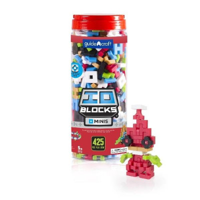 Конструктор Guidecraft IO Blocks Minis, 425 деталей (G9612) Конструктор Guidecraft IO Blocks Minis, 425 деталей (G9612)