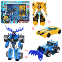 Набор трансформеров SAN JIN TOYS Бамблби и Тандерхуф  19см, 13см (RTSJ8807)
