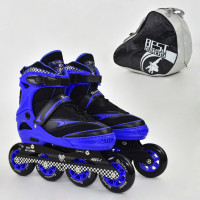 Ролики Best Rollers (39-42) колёса PU Blue (al-6014) Ролики Best Rollers (39-42) колёса PU Blue (al-6014)