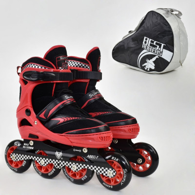 Ролики Best Rollers (39-42) колёса PU Red (al-6014) Ролики Best Rollers (39-42) колёса PU Red (al-6014)