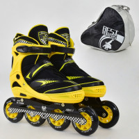 Ролики Best Rollers (39-42) колёса PU Yellow (al-6014) Ролики Best Rollers (39-42) колёса PU Yellow (al-6014)