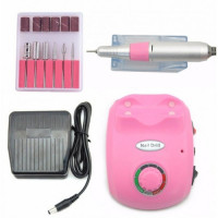 Аппарат для маникюра фрезер Nail Master Pro Розовый (46159)