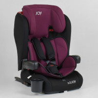 Автокресло JOY c ISOFIX подстаканником Черный с бордовым (al-73180) Автокресло JOY c ISOFIX подстаканником Черный с бордовым (al-73180)