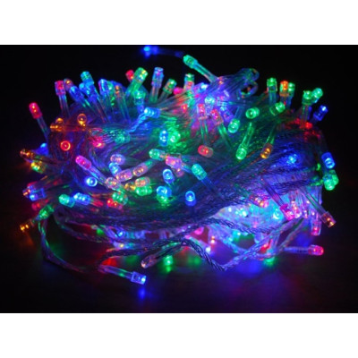 Светодиодная гирлянда мультиколор 200LED 13м (1120-01) Светодиодная гирлянда мультиколор 200LED 13м (1120-01)