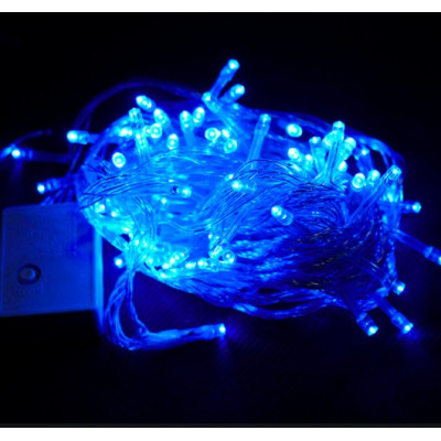 Светодиодная гирлянда 200LED 13м Синий (1120-02) Светодиодная гирлянда 200LED 13м Синий (1120-02)