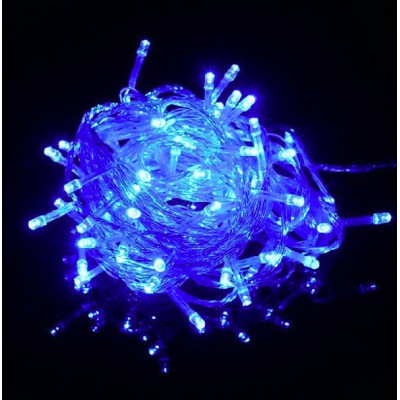 Светодиодная гирлянда 200LED 13м Синий (1120-02) Светодиодная гирлянда 200LED 13м Синий (1120-02)
