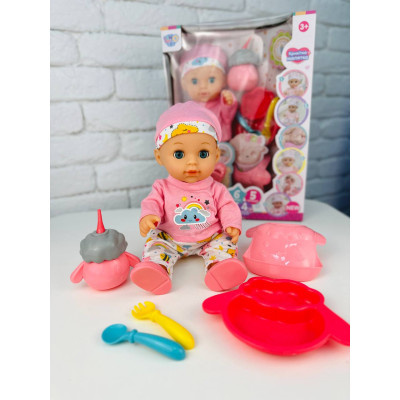 Лялька пупс Limo Toy співає пісні 30см з аксесуарами LD