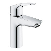 Смеситель для умывальника GROHE EUROSMART низкий однорычажный врезной Хром (32467003)