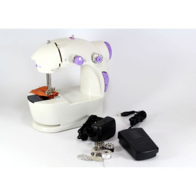 Швейная мини машинка Sewing Machine 4 в 1 с педалью (45598)