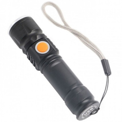 Фонарь карманный X-Balog USB зарядка (46786)