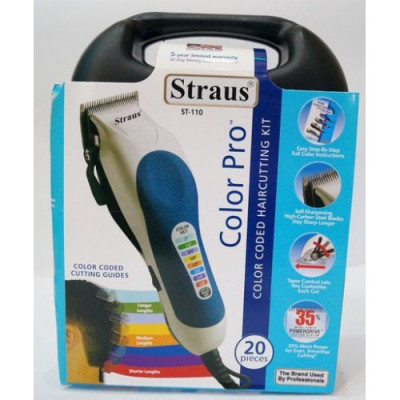 Машинка для стрижки волос Straus 10 насадок professional в кейсе (47077) Машинка для стрижки волос Straus 10 насадок professional в кейсе (47077)