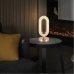 Нічник світильник з кристалами золото на акумуляторі F