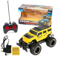 Джип Хаммер Hummer на радиоуправлении 23см Желтый (KT666-103BY)
