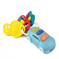 Машинка брязкальце іграшка Jialegu Toys музична (RT855-75A(Light-Blue)) Машинка брязкальце іграшка Jialegu Toys музична (RT855-75A(Light-Blue))