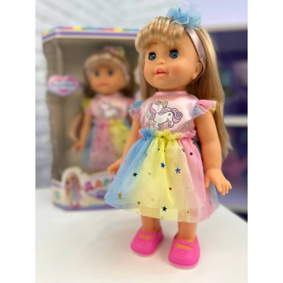 Кукла большая интерактивная Limo Toy поет песни, ходит 32см в яркой одежде LD Кукла большая интерактивная Limo Toy поет песни, ходит 32см в яркой одежде LD