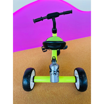 Детский трехколесный велосипед Turbo Trike со световыми эффектами лимонный LD