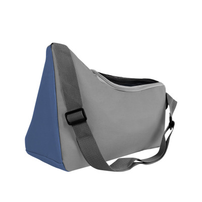 Сумка-переноска для кошек Collar 33x15x32см мини Серо-голубая ZF
