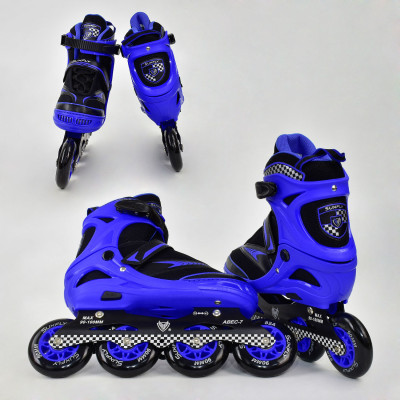 Ролики Best Rollers (39-42) колёса PU Blue (al-6014) 