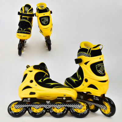 Ролики Best Rollers (39-42) колёса PU Yellow (al-6014) 