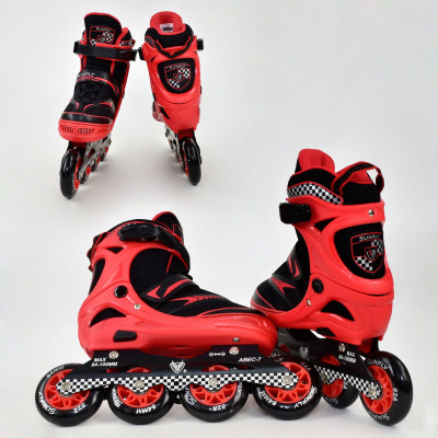 Ролики Best Rollers (39-42) колёса PU Red (al-6014) 