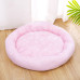 Лежак Taotaopets 536604 Pink для котів круглий розмір L