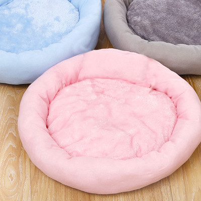 Лежак Taotaopets 536604 Pink для котів круглий розмір L Лежак Taotaopets 536604 Pink для котів круглий розмір L