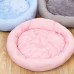 Лежак Taotaopets 536604 Pink для котів круглий розмір L