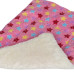 Лежак для домашньої тварини для котів та собак Taotaopets 573301 Pink Stars M (50*45 cm)