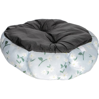 Лежак для котів собак круглий Lesko SY-2022-1208-97 Orchid S 40*18 см