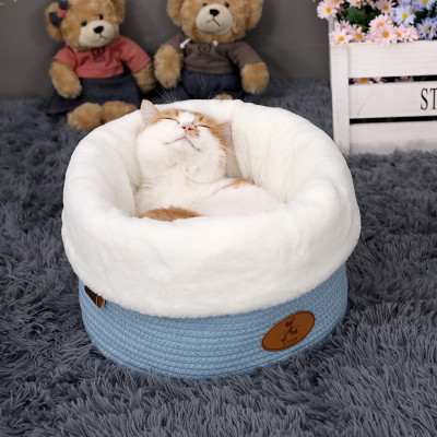 Лежак Hoopet 19X1303M 33*33*26 см Blue для котів собак домашніх тварин Лежак Hoopet 19X1303M 33*33*26 см Blue для котів собак домашніх тварин