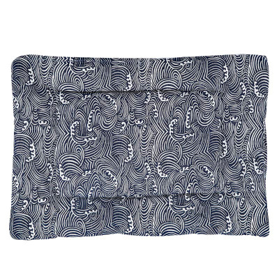 Лежак для домашньої тварини для котів та собак Taotaopets 563301 Blue Waves S (35*45 см)