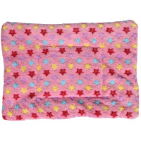 Лежак для домашнего животного для котов и собак Taotaopets 573301 Pink Stars (L (50*70 cm)) Лежак для домашнего животного для котов и собак Taotaopets 573301 Pink Stars (L (50*70 cm))