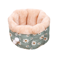 Лежак для кошек Taotaopets 542208 Green Ромашки спальное место 33*24 cm Лежак для кошек Taotaopets 542208 Green Ромашки спальное место 33*24 cm