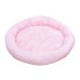 Лежак Taotaopets 536604 Pink для котів круглий розмір L