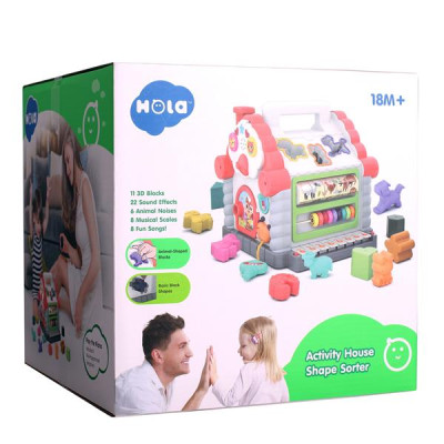 Музыкальный игровой центр Hola Toys Веселый домик (739) Музыкальный игровой центр Hola Toys Веселый домик (739)
