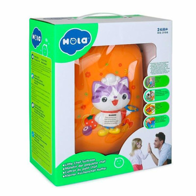 Игровой набор Чемоданчик повара Hola Toys со звуковыми еффектами (AF3108) Игровой набор Чемоданчик повара Hola Toys со звуковыми еффектами (AF3108)