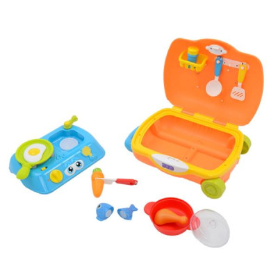 Игровой набор Чемоданчик повара Hola Toys со звуковыми еффектами (AF3108) Игровой набор Чемоданчик повара Hola Toys со звуковыми еффектами (AF3108)