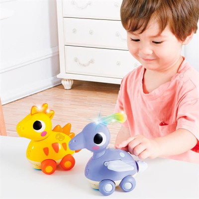 Музыкальная игрушка Hola Toys Стегозавр (6110D)