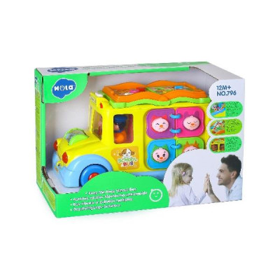 Музыкальная развивающая игрушка Hola Toys Школьный автобус (796) Музыкальная развивающая игрушка Hola Toys Школьный автобус (796)