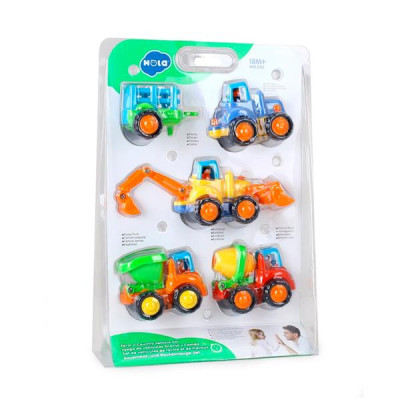 Набор игрушечных машинок Hola Toys Фермерская техника, 4 шт. (326) Набор игрушечных машинок Hola Toys Фермерская техника, 4 шт. (326)
