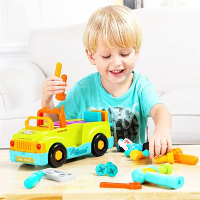 Музыкальная машинка Hola Toys Грузовик с инструментами (6109) Музыкальная машинка Hola Toys Грузовик с инструментами (6109)