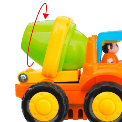 Набор игрушечных машинок Hola Toys Самосвал и бетономешалка, 6 шт. (326CD-6) Набор игрушечных машинок Hola Toys Самосвал и бетономешалка, 6 шт. (326CD-6)