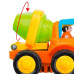 Набор игрушечных машинок Hola Toys Самосвал и бетономешалка, 6 шт. (326CD-6)
